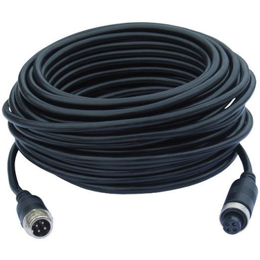 Hikvision HD-TVI 6m 4 Pin Aviation Cable - Supplies Video, Audio and 12VDC