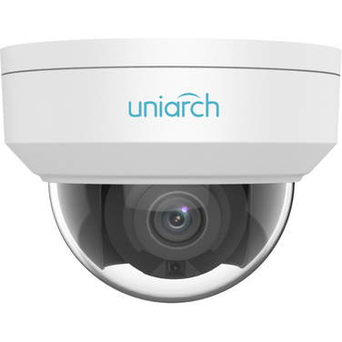 Uniarch IPC-D1E6-AF28K 6MP Starlight Dome with Mic & 2.8mm Lens