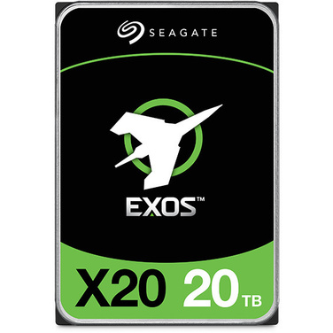 20TB Seagate EXOS X20 3.5 SATA 7200rpm Hard Drive ST20000NM007D