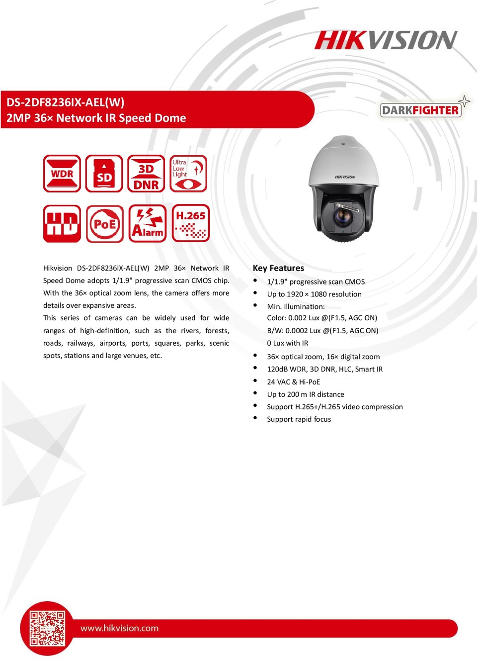 Hikvision 8236 cheap