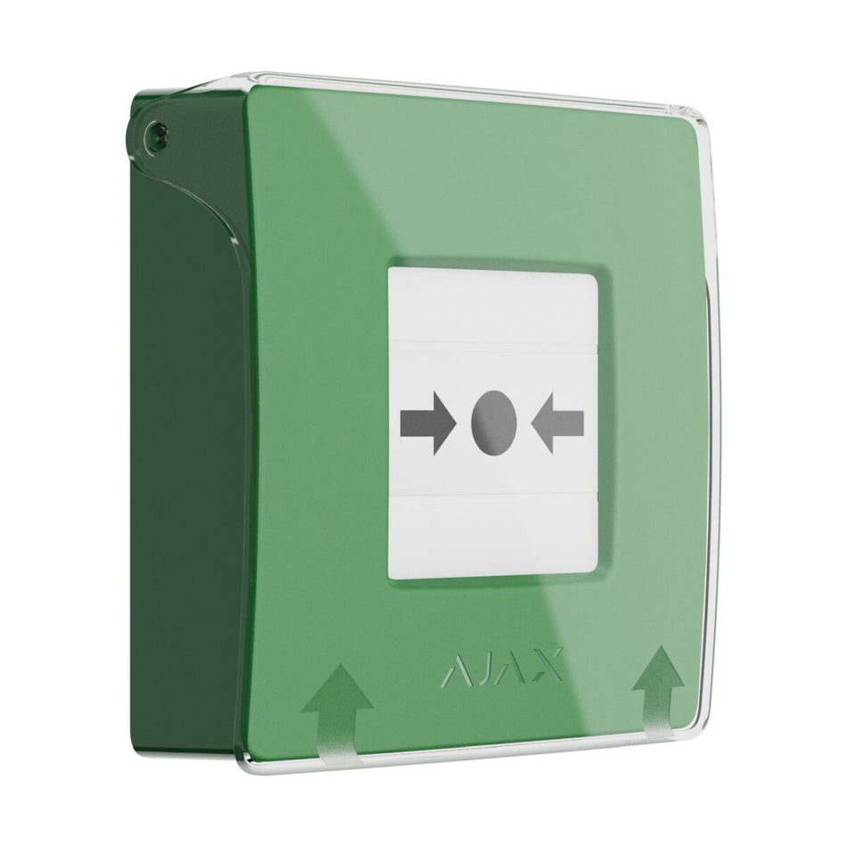 AJAX 87639 ManualCallPoint (Green) Jeweller