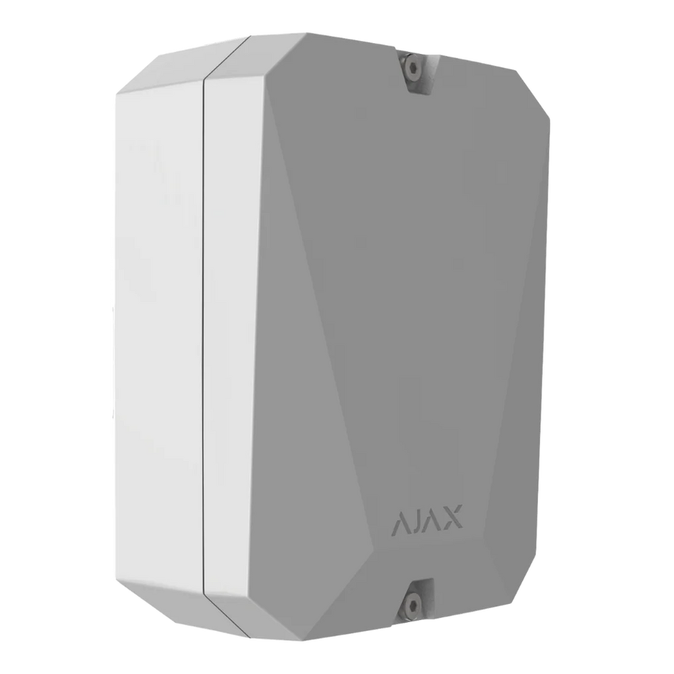 AJAX 30662 MultiTransmitter White - 18 Zone Hardwired Input Expander (Battery not Included)