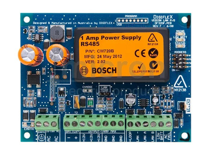 Bosch 6000 LAN 1 amp Power Supply + Battery Charger