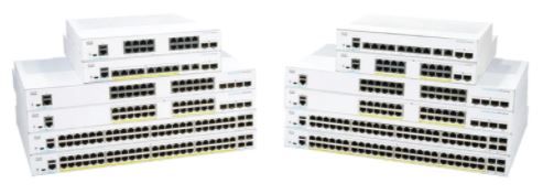 Cisco CBS220-24P-4X 24 Ports Ethernet Switch - 10/100/1000Base-T, 10GBase-X - 195 W PoE