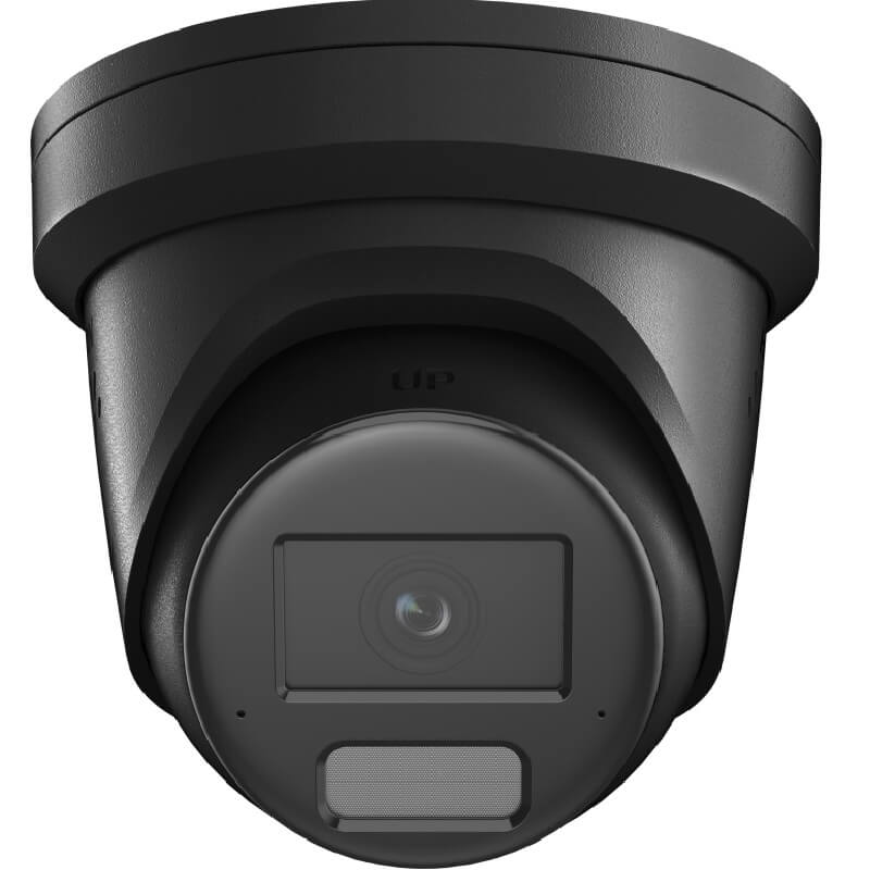 Hikvision DS-2CD2386G2H-IS2U/SL 4K 8MP LiveGuard Acusense IP Turret Camera with 2.8mm Lens Black