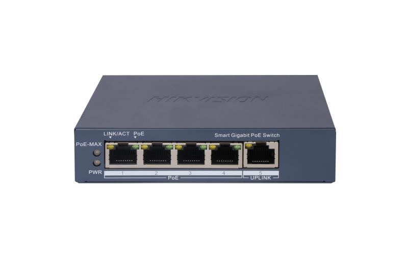 Hikvision DS-3E1505P-EI 4 Port Gigabit PoE Switch