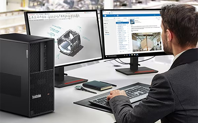 Lenovo NX P3 Tower 36TB Server with GPU & Ubuntu OS - No RAID