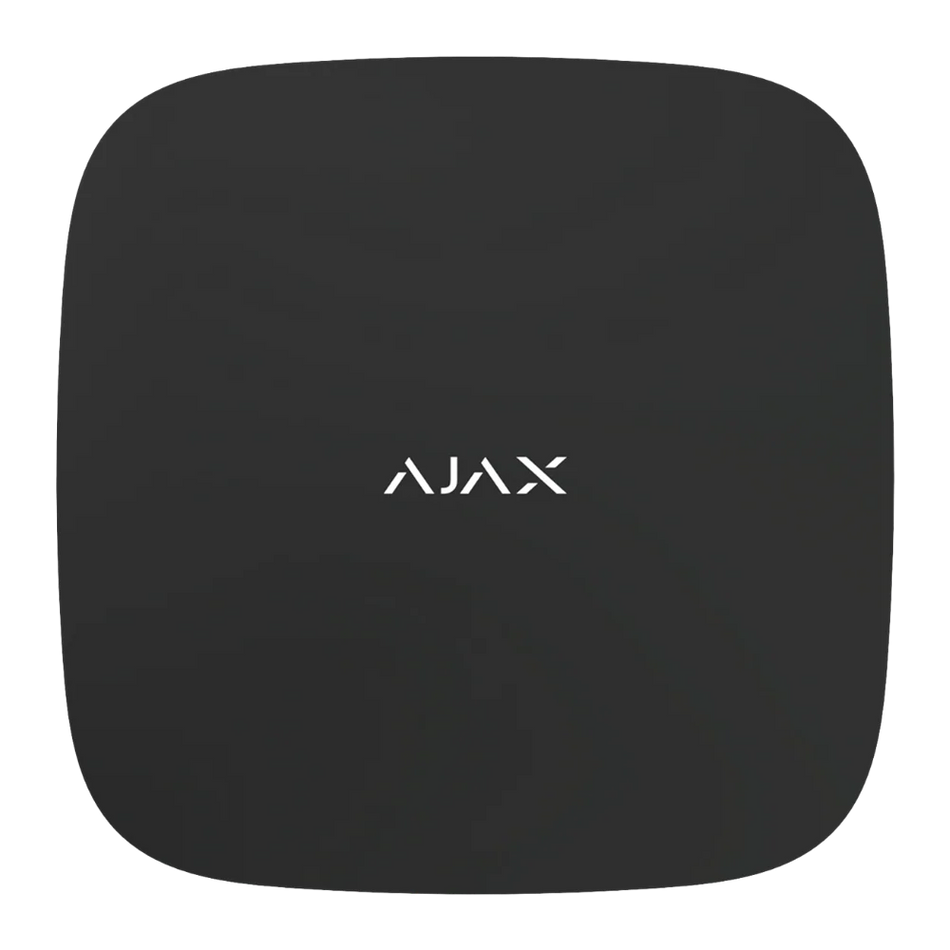 AJAX 30636 Hub 2 PLUS, Black, 4G, Ethernet & WiFi Security Control Hub with Photo Verification Support