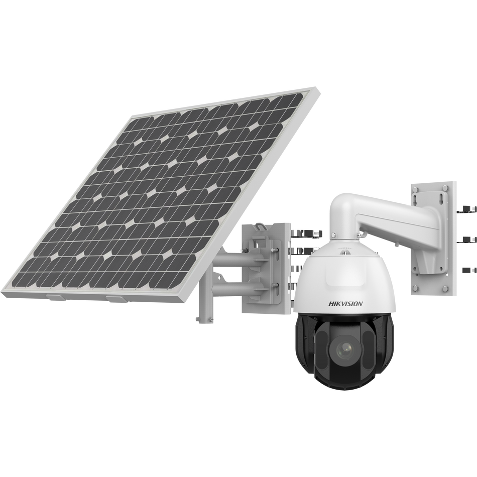 Hikvision DS-2DE5425IWG-K/4G 4MP 25X Pro Solar-powered Security PTZ Camera Kit