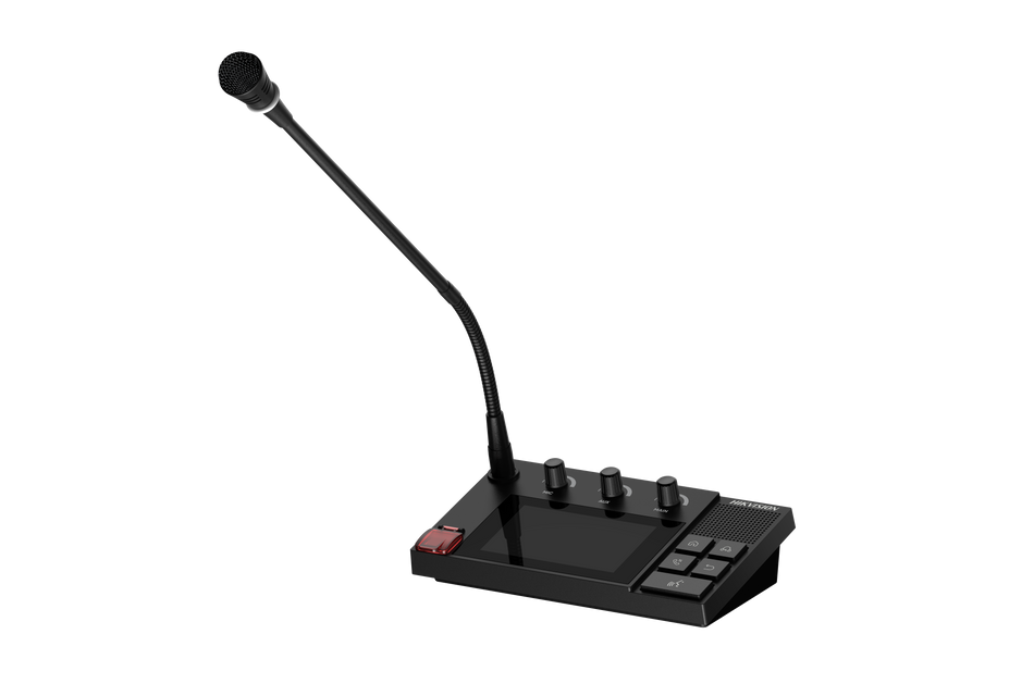 Hikvision DS-QAZ1MP4G1 4.3-inch Network Paging Microphone