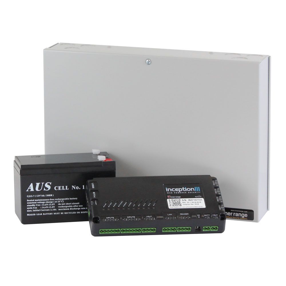 F Inner Range Inception Controller Inner Range Inception Controller Kit 3, Small Enclosure, Power Supply ...