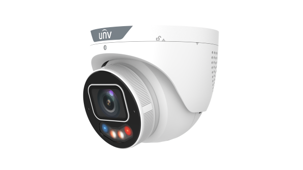 Uniview IPC3638SE-ADF28KMC-WP-I1 4K 8MP OwlView Plus Tri-Guard Fixed Dual-light Turret Network
Camera