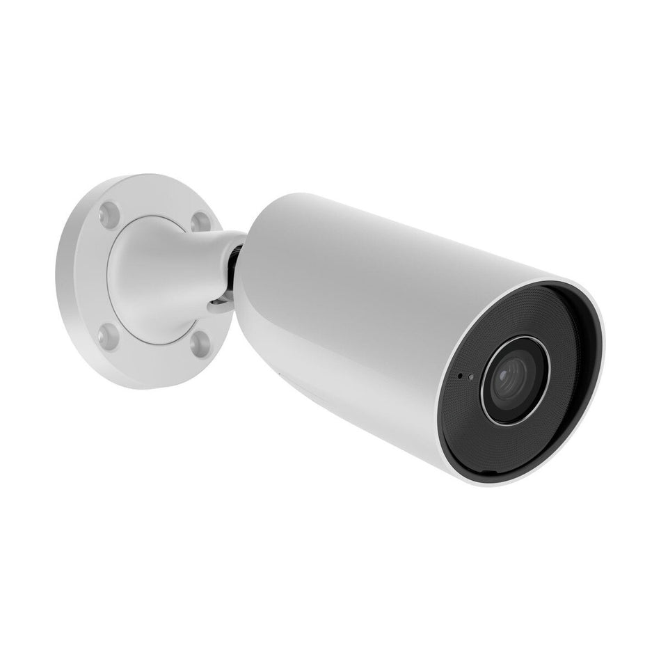 AJAX 4K 8 Megapixel BulletCam HL Hybrid Illumination AI Powered Bullet Camera 2.8mm Lens White