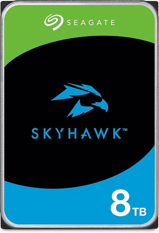 8TB Seagate 3.5" Skyhawk Surveillance HDD ST8000VX010