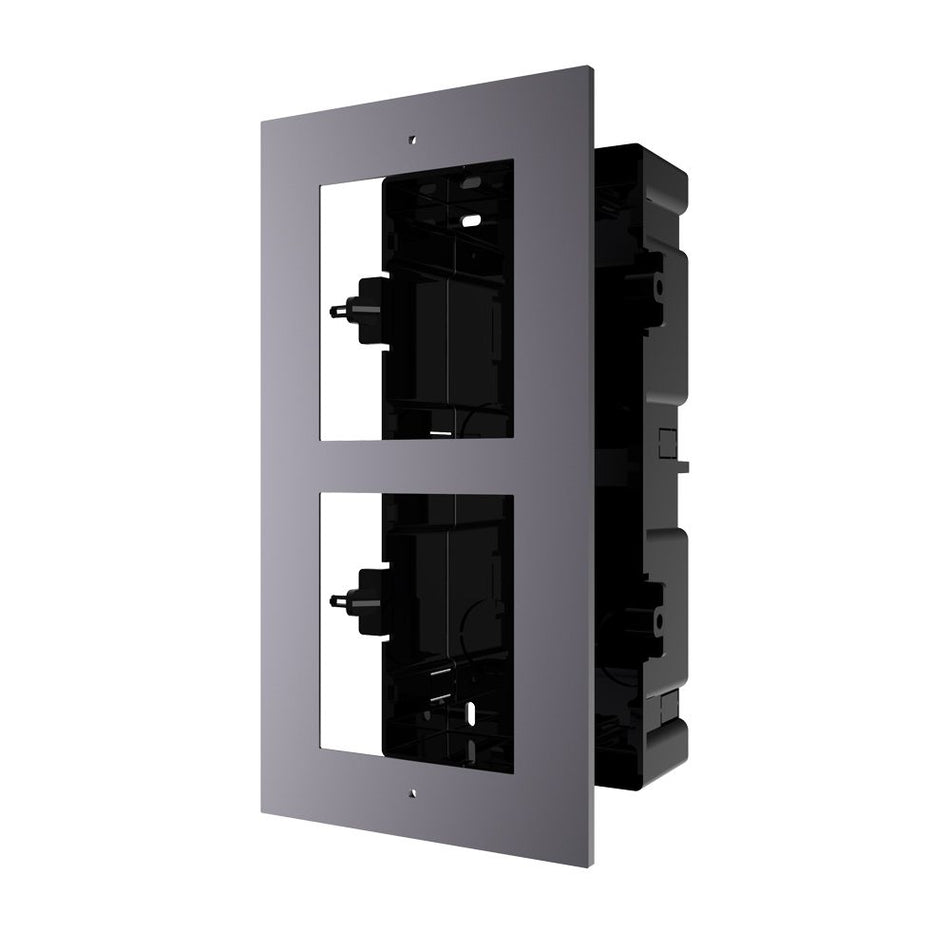 Hikvision DS-KD-ACF2 Door Station Flush Mount Gang Box - Supports 2 Modules