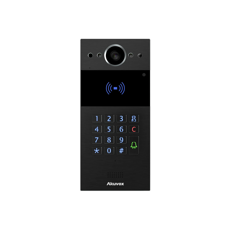 Akuvox R20K Black Video Door Station with Keypad