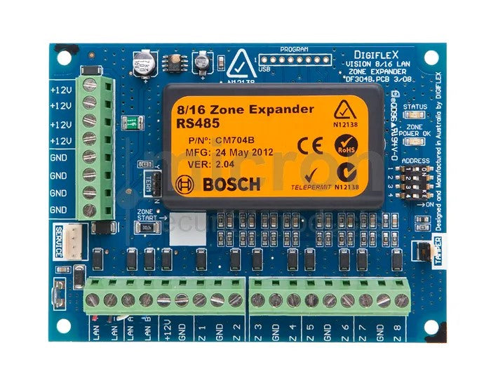 Bosch CM704B 8/16 Zone Expansion Module for 6000 Panel