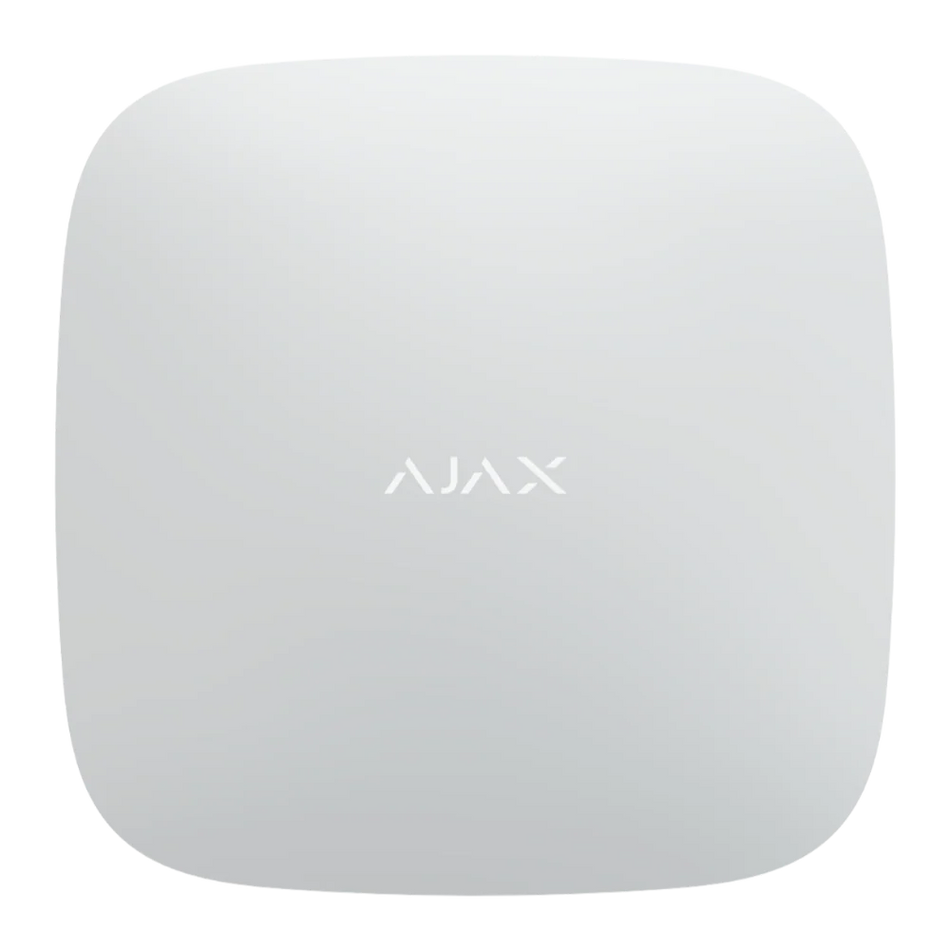 AJAX 35992 Hub 2, White, 4G & Ethernet Security Control Hub with Photo Verification Support