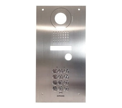 Aiphone JX-DVF-AC Marine Grade Panel with Keypad for JO/JP Series, Flush Mount