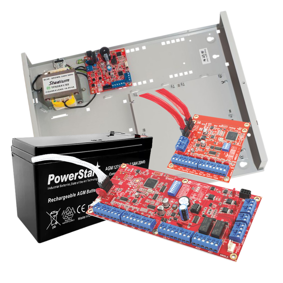 Inner Range IK-996005M16ZPSB Integriti / Inception 16 Zone LAN Expander Kit