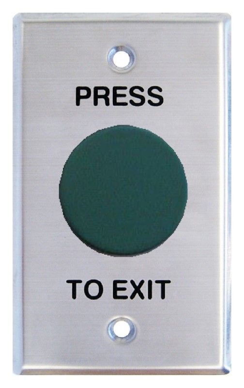 WEL2440 Heavy Duty Mushroom Exit Button