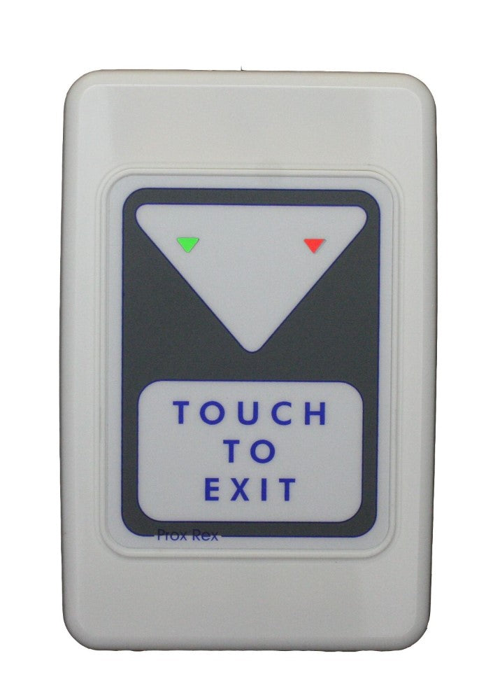 Trojan Prox Rex, Touch Request To Exit Unit, White
