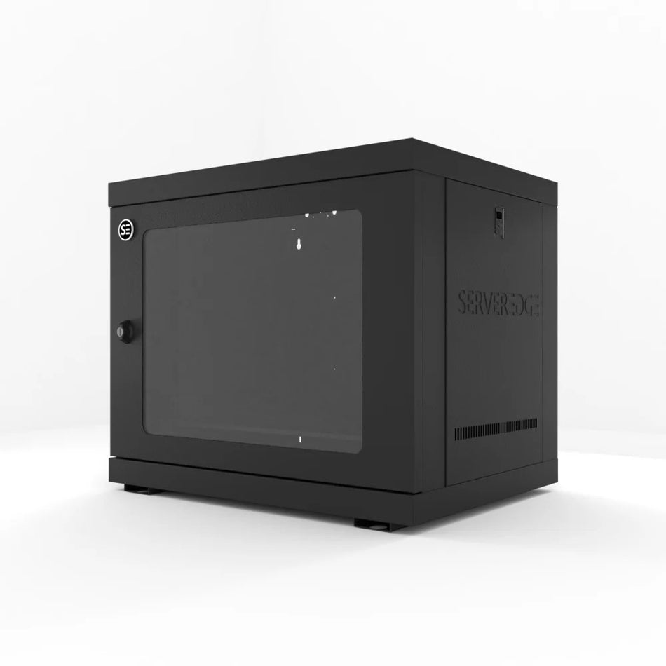 Serveredge CBN-9RU-64WM 9RU 600mm Wide & 450mm Deep Fully Assembled Wall Mount Server Cabinet