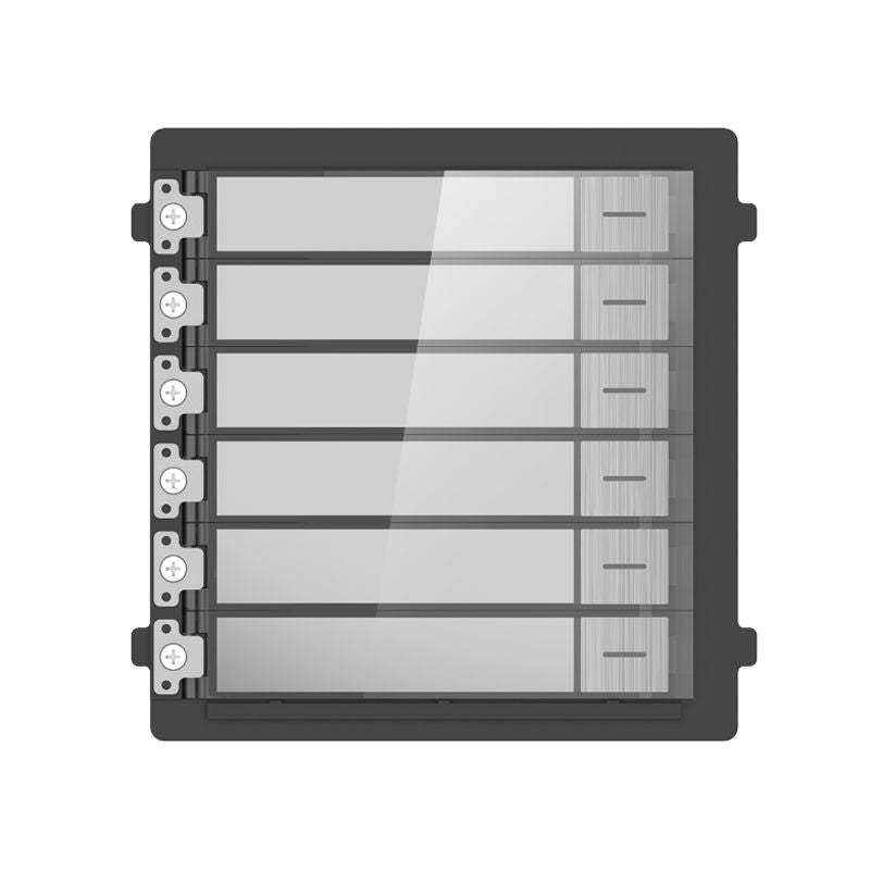 Hikvision DS-KD-KKS Stainless Steel Intercom 6 Button Module