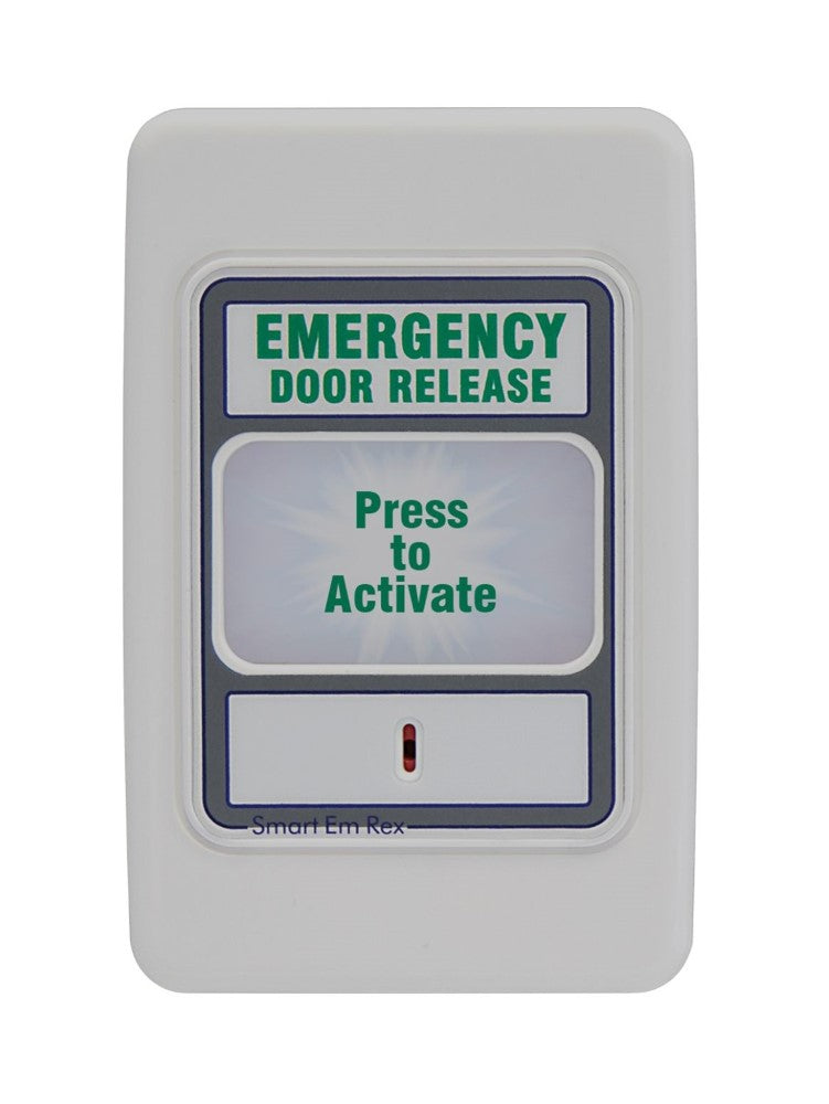 Trojan Em Rex, Resettable Emergency Door Release, White