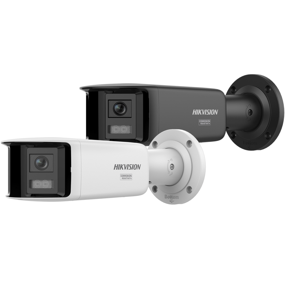 Hikvision DS-2CD2387G3P-LIS2UY/SL ColorVu 3.0 8MP AcuSeek Panoramic 180 Bullet Camera 2.8mm Lens