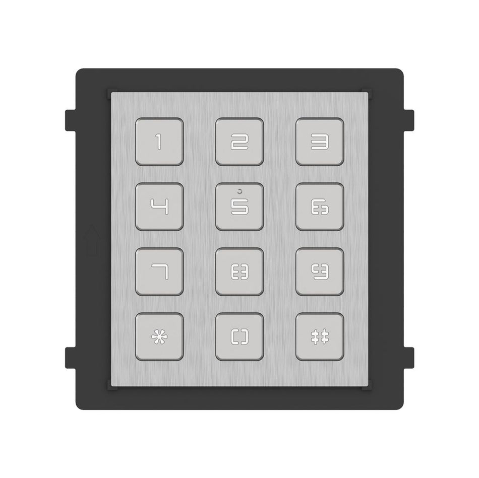 Hikvision DS-KD-KPS Stainless Steel Intercom Door Station Keypad Module