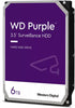 Western Digital 6TB 3.5" SATA 6Gb/s Purple HDD WD64PURZ