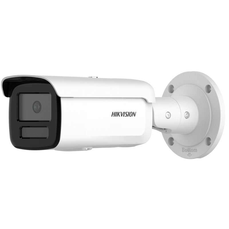 Hikvision DS-2CD2T66G2H-IS2U/SL 6MP LiveGuard Acusense Bullet Camera Flashing Lights & Siren 2.8mm Lens