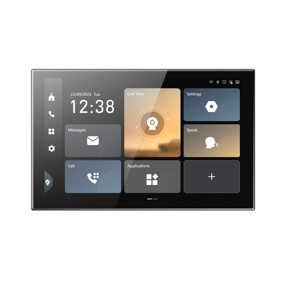 Hikvision DS-KH9570-WTE1/S 9 Series TalkVu Android Indoor Station 10" Black