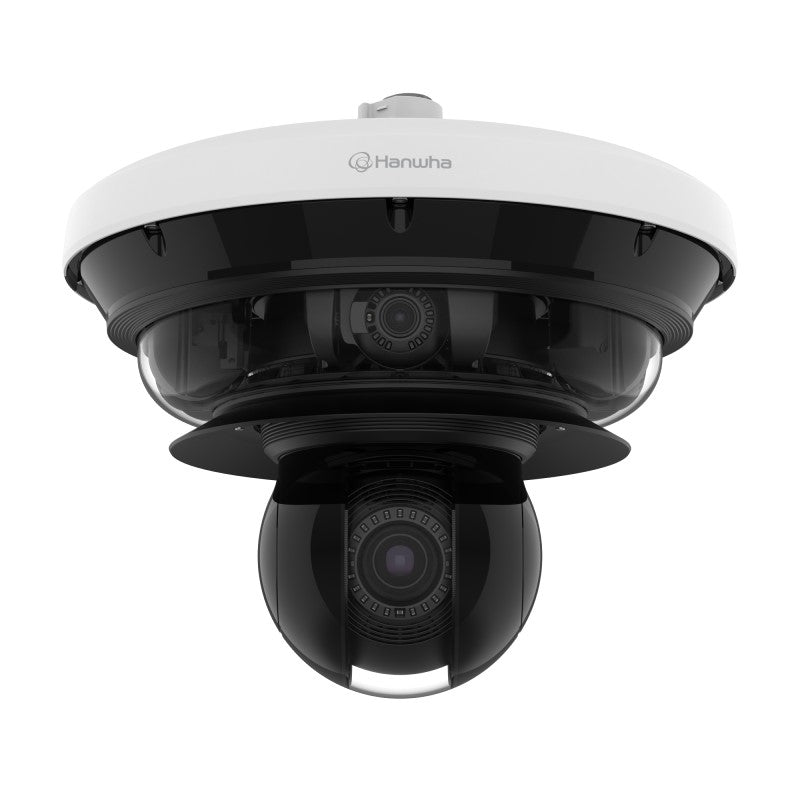 Hanwha PNM-C34404RQPZ 4K 4Ch PTRZ + 2MP 40x PTZ AI Camera