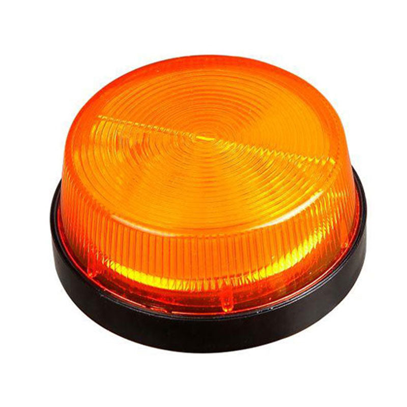LED Warning Strobe, 12/24V DC, Amber