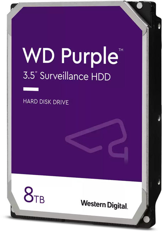 Western Digital 8TB 3.5" SATA 6Gb/s Purple Pro SV HDD