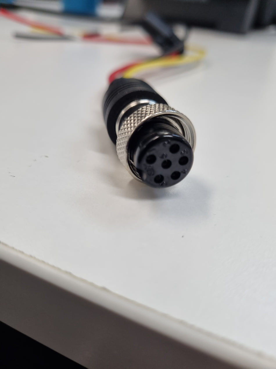 Power Plug with Fly Lead (R/Y/B) to suit DS-M5504 Mobile DVR